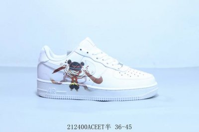 耐克 Nike Air Force 1 Af1耐克 低帮 空军一号休闲板鞋 哪吒 212400Aceet半 36-45