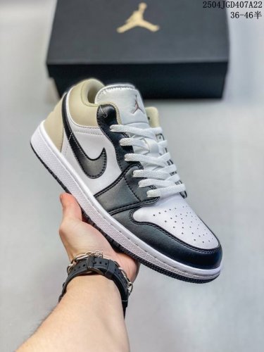 公司级Nike Air Jordan 1 Low Aj1乔1低帮休闲板鞋 同步官方配色 头层皮打造 正确满胶鞋垫 四线拉帮 原厂织唛标 鞋舌高弹海绵填充 官方货