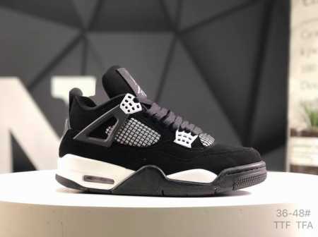 耐克 Air Jordan Aj4 Retro 大厂出品 原纸板楦头开发 定制优质皮料 完美鞋型匹配公司货 正确Tpu鞋舌锁扣 最新原厂底模 大底卡色咬花完美 - 点击图像关闭