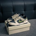 核心私 nike Dunk 全套原楦原模倾力打造完美版型 独家原厂航空铝磨具打磨大底 鞋头坡度极致还原 无解鞋型 原盒原配 圈内天花板工艺 原厂冲刀 超高清洁度