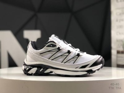 salomon Xt-6 萨洛蒙 复古潮流户外机能登山跑鞋 纯黑 417413 纯原外贸平台特供订单 耗时半年巨作 全套原纸板楦头开发 原厂特供网布配套加持 确
