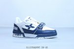 lv路易威登Louis Vuitton Trainer Sneaker Low休闲运动文化百搭篮球板鞋 511370Adywt 39-45