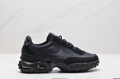 公司级nike Air Max Waffle Racer Sp Triple Black 舒适防滑耐磨 低帮 生活休闲鞋 货号:Fv6946-001 尺码:36