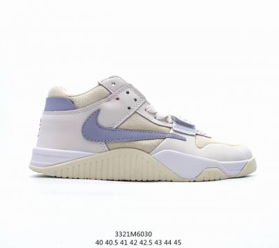 Travis Scott X Jordan Executive The Check 舒适 耐磨 低帮复古篮球鞋 男款 袋子+20 货号:Fz8117-204 尺