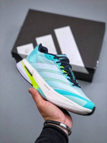 Adidas Adizero Boston 13 轻盈跑鞋 超轻发泡底 缓震透气跑步鞋 Js4945 尺码 36-46 半