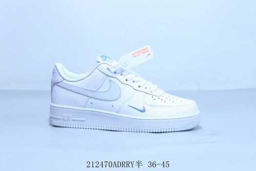 耐克 Nike Air Force 1 Af1耐克 低帮 空军一号休闲板鞋 212470Adrry半 36-45