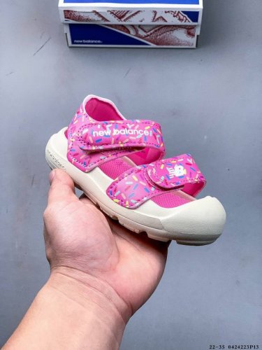 集图 New Balance Nb夏男女童魔术贴包头凉鞋沙滩鞋 0424223 p30