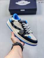 海外爆款限量发售！Travis Scott X Fragment Design X Jordan Air Jordan 1 Low Og Sp “古驰联名 蓝黑