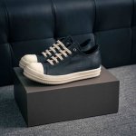 440 核心私 ro欧文斯Rickowens 皮棕 2025年度“鞋F2025年最新版一比一规格礼盒装，重达3斤以上，外加定制欧文斯保护盒配有日文、英文，双语种