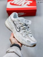 公司级Nk p-6000 系列低帮复古老爹风休闲运动舒适慢跑鞋 银灰 Cn0149-001 购入原鞋原装纸板楦头开发 独家私模四层组合大底 市场唯一正确版本 良