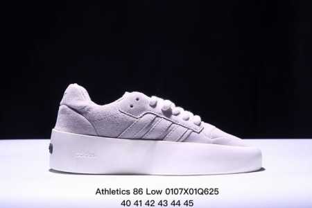 Fear Of God × Adidas Originals Athletics Rivalry 86 Low 高街潮牌联名款 阿迪达斯低帮休闲鞋 牛皮材质 高 - 点击图像关闭