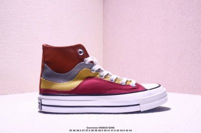 匡威男女鞋2025新款1970S三星标Chuck 70拼接撞色帆布鞋 货号：170837C 码数：35 36 36.5 37 37.5 38 39 39.5 4