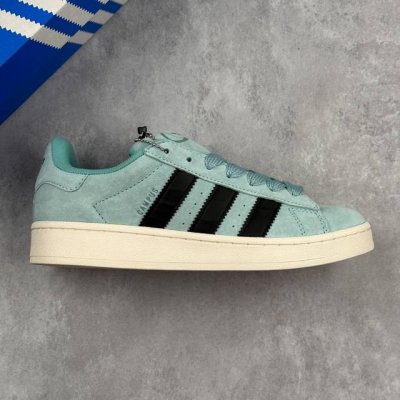 本地 核心私 公司级阿迪Adidas Originals Campus 00S系列 面包风经典复古 减震防滑耐磨 低帮休闲面包板鞋 鞋头出色设计,塑就出众贴合感