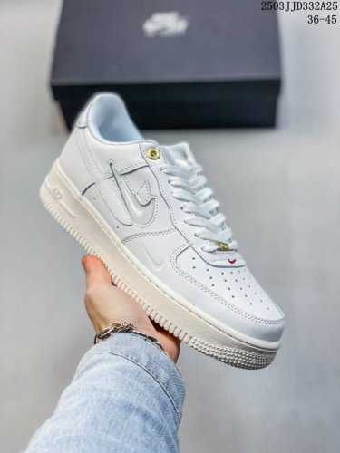 140 公司级带半码 af1耐克 Nike Air Force 1 ‘07 Low 空军一号 厚底增高百搭运动板鞋 原楦头原纸板 打造纯正空军版型，专注外贸渠道