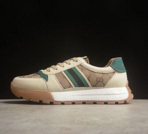 纯原级别 Gucci Chunky B Screener Gg 古驰运动休闲鞋系列 #广东大厂出品 原版盒子 官方一致原 原标原盒 官方全套配件 原装雪梨形超软