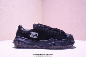 余文乐挚爱单品 复古溶解风 日本概念时装设计师三原康裕品牌Mmy Maison Mihara Yasuhiro Original Sole Canvas Low
