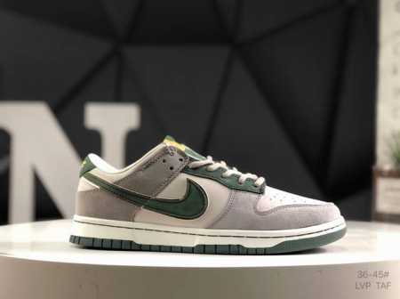 140 真标带半码耐克/Nike Sb Dunk Low"Dark Driftwood" 扣篮系列低帮休闲运动滑板板鞋 货号：Lf0039 007 尺码：36 - 点击图像关闭