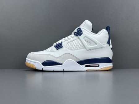 p650 渠道优势，支持放店！ 【Og版 Aj4】Nike Sb X Jordan Air Jordan 4 "Sapphire" 蓝宝石 联名款 减震防滑 中 - 点击图像关闭