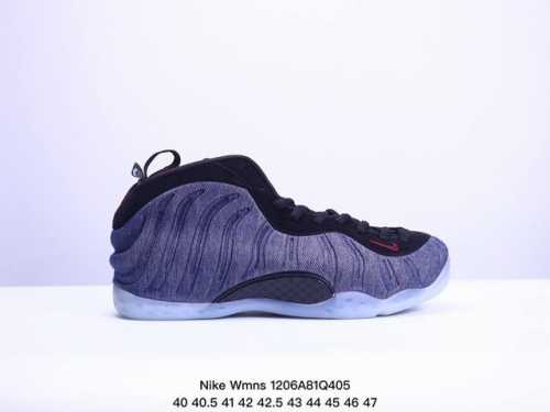 公司级耐克nike Wmns Air Foamposite Pro Nba球星安芬尼 哈达威签名喷泡一代中帮休闲运动文化篮球鞋 货号:314996-602 尺码