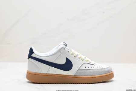公司级nike Court Vision Low 低帮百搭透气休闲运动板鞋，经典耐用的设计，兼顾舒适脚感和出众风范，演绎匠心之作。结构性的支撑贴合感结合复古篮球 - 点击图像关闭
