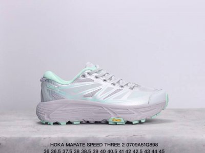 公司级真标带半码！ Hoka Mafate Speed Three 2玛法特 超轻厚底轻量山地跑步鞋 作为先锋品牌的 Hoka One One总是以独特的方式，