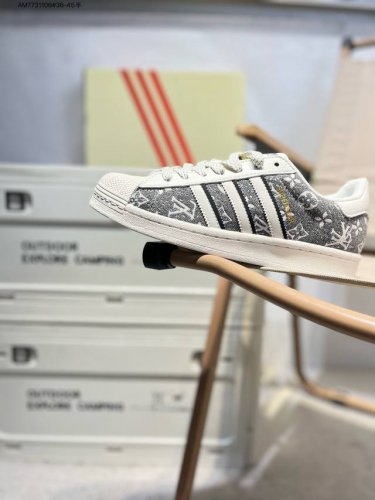 lv X Adidas Originals Superstar Al经典配色 经典贝壳头官网同步 实拍首发渠道正品订单 诠释市场最高工艺水平区别市面普通真标版本