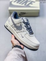 海外限量发售！公司级Nike Air Force 1 '07 Low “斯图西联名--织布”空军一号 低帮 运动鞋 休闲鞋 折边针车 工艺难度大 原楦头原纸板