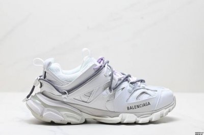 公司级Balenciaga巴黎世家 Track Trail 圆头系带 低帮复古老爹鞋 户外概念复古老爹鞋 老牌大厂Ok版本出品 专柜同步包装 原装大盒 细节精准