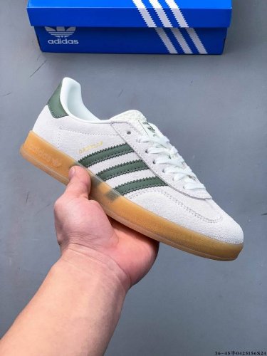 集图 真标半码！阿迪达斯Adidas Gazelle 低帮复古百搭休闲运动板鞋 0425156S24