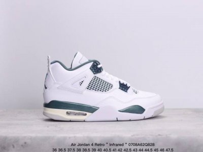 公司级aj4 Air Jordan 4 Retro ” Infrared “ Aj4乔4 男子文化篮球鞋 大厂出品 主力合作工厂 全新模具开发 纯正4代正确鞋型