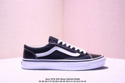 Vans Otw Oid Skool 36 Vibram 夏天必备的一款鞋 余文乐同款 抗疲劳鞋垫 脚感一流 皮革+10盎司粗布拼接 质感超好 最Nice的就是