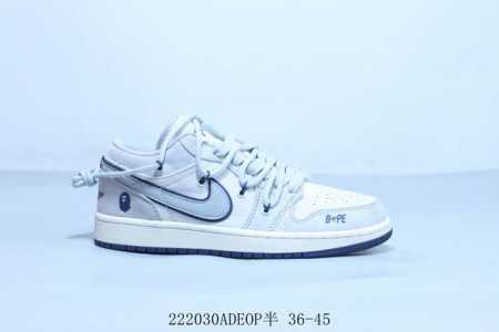 乔丹Air Jordan 1 Low Aj1 乔1低帮复古文化休闲运动篮球鞋绑带 2 30Adeop半 36-45 - 点击图像关闭