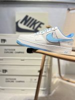 公司级头层Supreme X Nk Air Force 1'07 Low 空军一号低帮休闲板鞋 #定制皮料 原楦原纸板 纯正空军版型 高清洁度 内置全掌气垫Dq