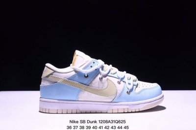 公司级绑绳off-White解构风定制，耐克nike Sb Dunk Low”Milk White Pink Smile“扣篮系列低帮休闲运动滑板板鞋 采用软质