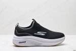 公司级Skechers斯凯奇夏男鞋一脚蹬健步鞋休闲运动鞋跑步鞋软底舒适透气 加厚中底轻量缓震 轻便舒适百搭 运动感十足 柔软耐磨时尚潮流穿搭 尺码:40-45