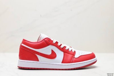 真标耐克nike Air Jordan 1 Lowaj1乔丹一代中帮经典复古文化休闲运动篮球鞋 货号:553558-661 尺码:40-45 Id:Drf474