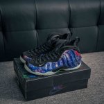 核心私 Nike Air Foamposite One 新银河喷 莞产原底面 公司渠道同模具 鞋型发泡360度无死角 双层Zoom气垫植入 中底完美注胶 搭载原