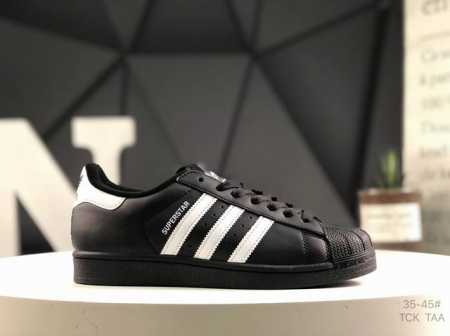 130 真标带半码阿迪达斯 Adidas Superstar 三叶草经典贝壳头系列 迪奥联名 新款休闲板鞋潮流男女士运动鞋 。鞋面柔软皮革材质 标志性的贝壳鞋头 - 点击图像关闭