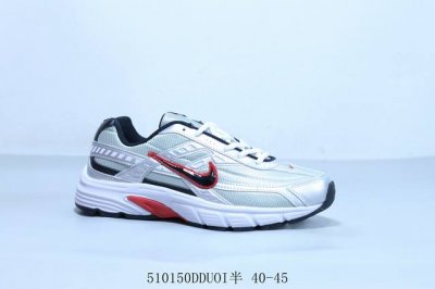 耐克Nike Initiator 复古老爹鞋透气网面闪亮银色耐磨防滑大底 货号 394055-001 510 Dduoi半 40-45