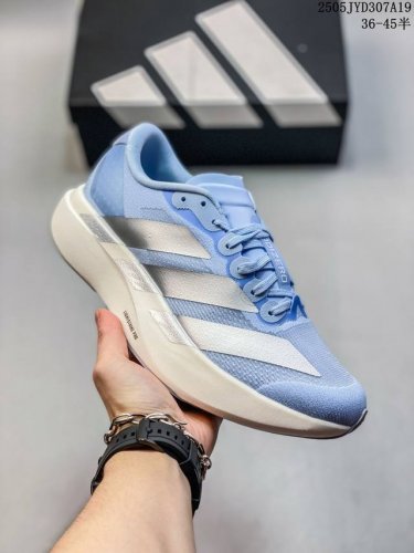 标带半码 adizero Evo Sl 男女款马拉松跑步鞋舒适柔软缓震透气运动鞋 尺码 见图 编码 05Jyd307A20