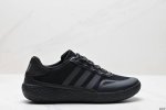 真标Adidas Roamboat 舒适百搭 织物耐磨 低帮 休闲跑步鞋 货号:Jh9757 尺码:39-45 Id:Jjd103-Zjr