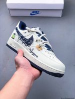 纯原版本 原楦数据纸版，采用硬质优质皮革鞋面材质，内置全掌Air Sole气垫。耐克 Nike Air Force 1 Low 空军一号低帮经典百搭休闲运动板鞋