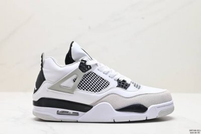 真标耐克nike Air Jordan 4 Retro Gs”Light Smoke Grey“Aj4代中帮复古休闲运动文化篮球鞋 货号:Dh7138-006
