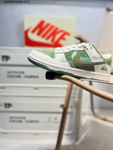 Nike Sb Dunk Low“斯图西联名” 周年高端定制 低帮休闲板鞋 定制鞋盒 超高清洁度 皮料切割干净无任何毛边 细节完美Dq1098 Aq766291