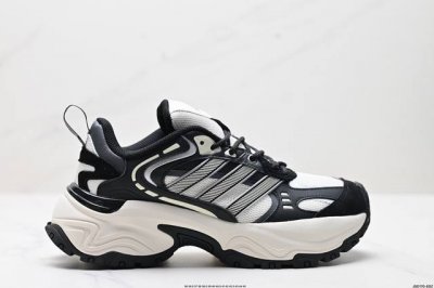 公司级Adidas Shadow Fever 潮流时尚 防滑耐磨 低帮老爹鞋 承载青春情怀的老爹鞋 经典三条杠装饰鞋侧 品牌辨识度清晰 货号:Jr8214 尺码