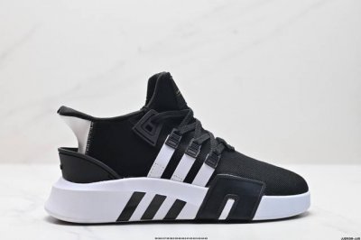 阿迪达斯 三叶草新品 Adidas Eqt Basketball Adv 系列街头篮球短筒针织慢跑鞋 采用原装圆筒呼吸鞋面 货号:F33854 尺码:36 36