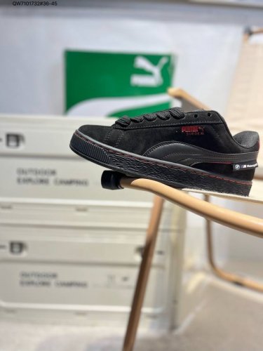 puma彪马运动鞋Bmw麂皮女鞋宝马联名低帮休闲防滑板鞋308706 Qw7101732#36-45