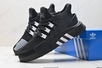 阿迪达斯 三叶草新品 Adidas Eqt Basketball Adv 系列街头篮球短筒针织慢跑鞋 采用原装圆筒呼吸鞋面 货号:F33854 尺码:36 36