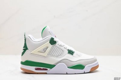 真标air Jordan 4 Retro 迈克尔 乔丹aj4代中帮复古休闲运动文化篮球鞋 货号:Dr5415-103 尺码:36-39 Id:Jed538-Hj
