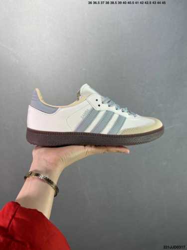 140 公司级阿迪达斯三叶草Adidas Originals Samba Og 桑巴舞系列绅士德训足球风百搭低帮休闲运动板鞋 货号:Jh7299 尺码:36 3